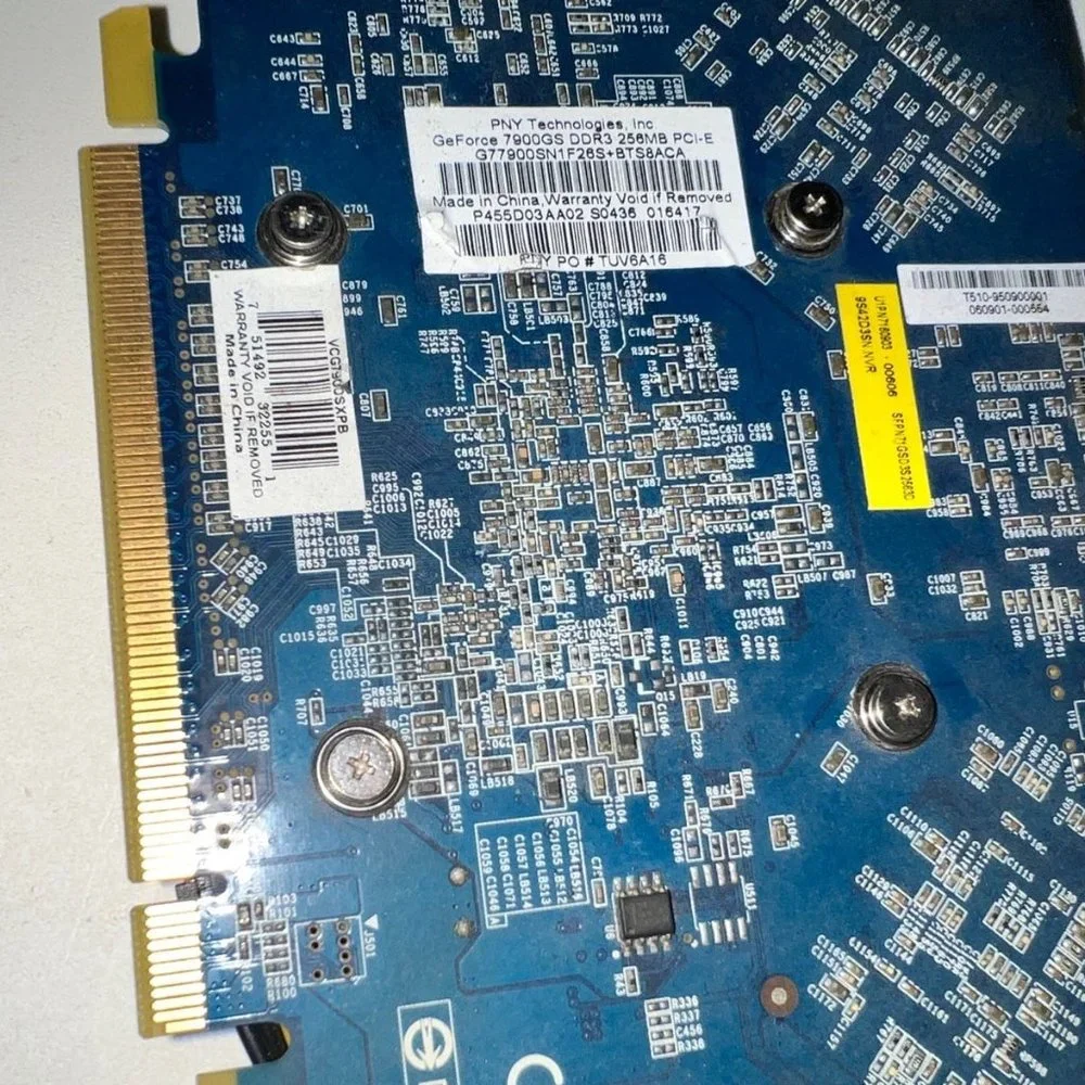 PNY NVIDIA GeForce 7900 GS 256 MB GDDR3 MEMORY PCI Express Card